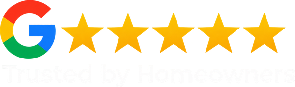 Trusted by homeowners - rated 5 stars on Google